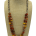 Butterscotch Amber and Carnelian Pendant Necklace