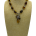 Wheat Lux Faceted Amber Y-Necklace