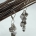 Hugs & Kisses Charm Drop Statement Earrings