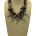 Feather Charm & Agate Layered Necklace