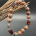 Serengeti - red jasper and tiger eye with Turkish and sterling silver